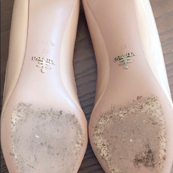 Prada Cream Pumps. 85mm. Excellent condition. - Picture 6 of 7